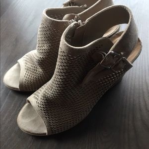 Soda Peep Toe Bootie w/straps ‘SALE’